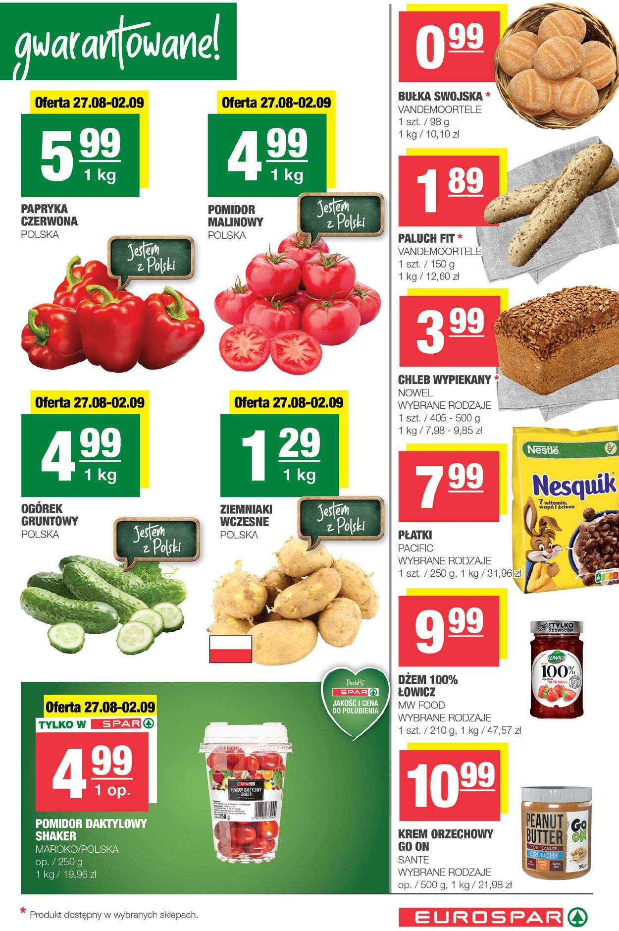 Gazetka Spar 27.08.2025 - 07.09.2025