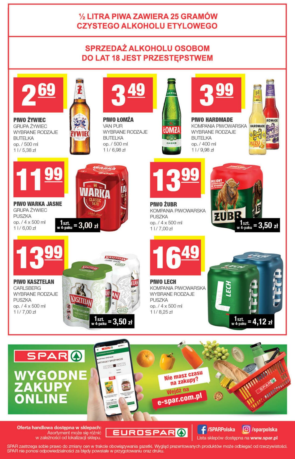 Gazetka Spar 05.11.2025 - 16.11.2025