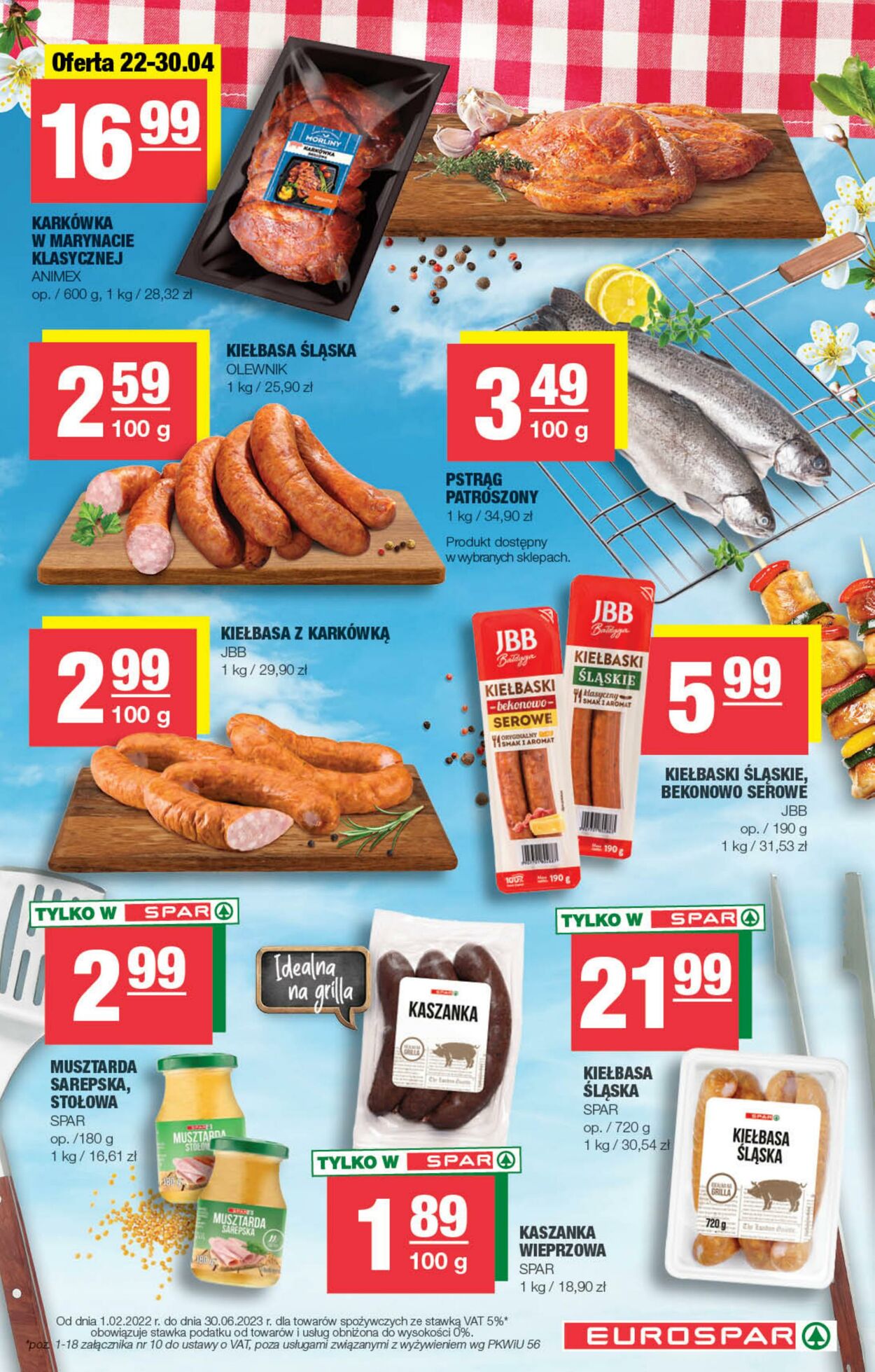 Gazetka Spar 19.04.2023 - 30.04.2023