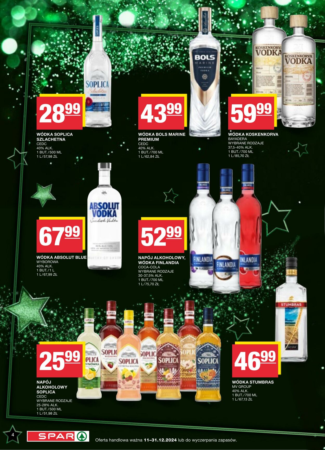 Gazetka Spar 11.12.2024 - 31.12.2024