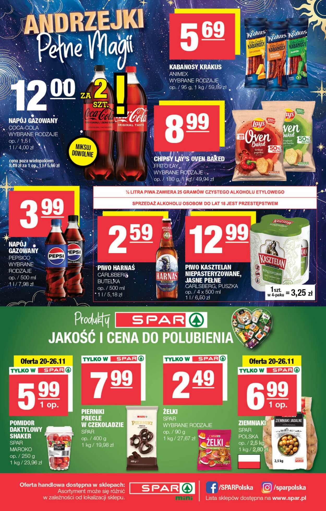 Gazetka Spar 20.11.2024 - 01.12.2024