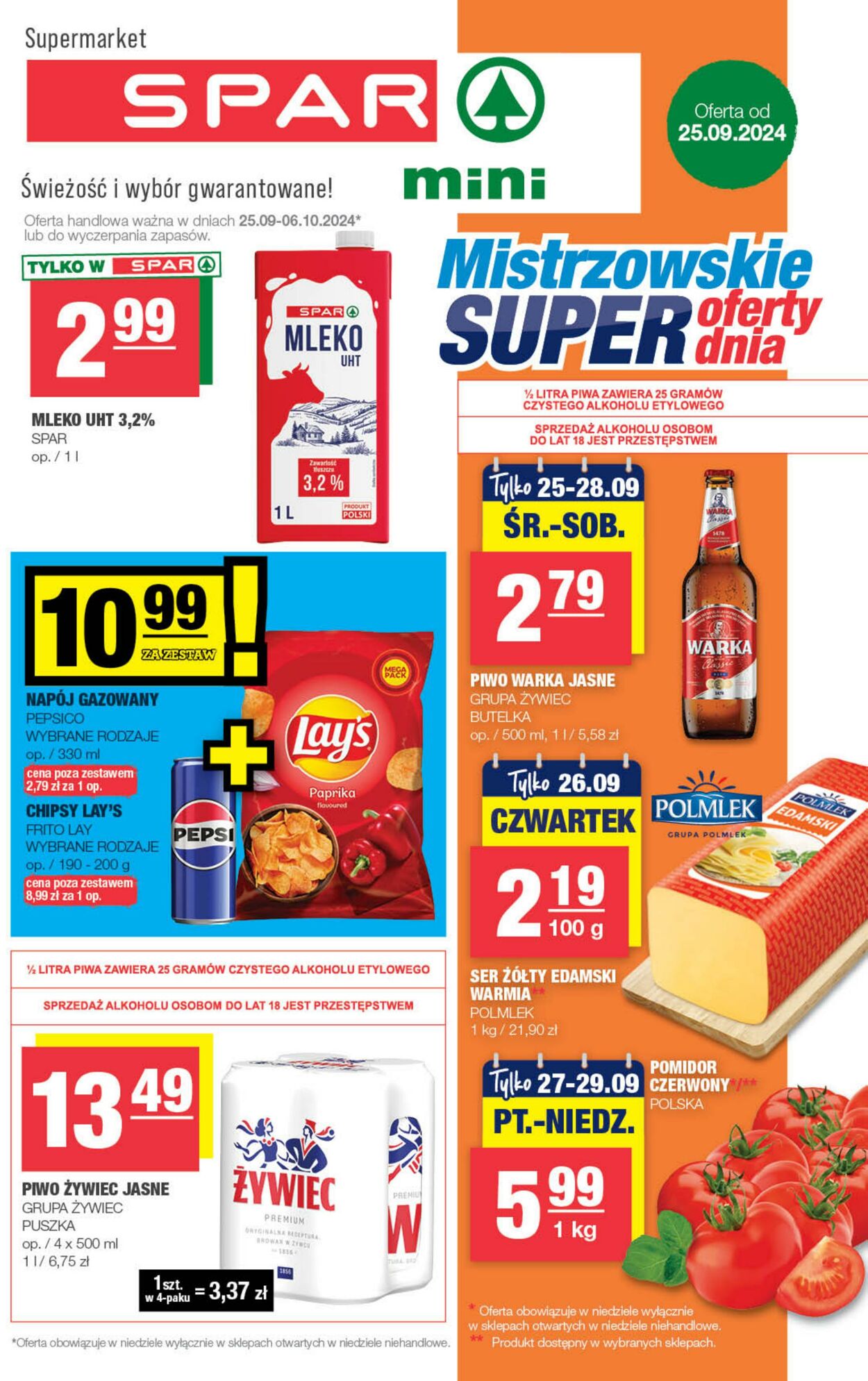 Gazetka Eurospar 25.09.2024 - 06.10.2024