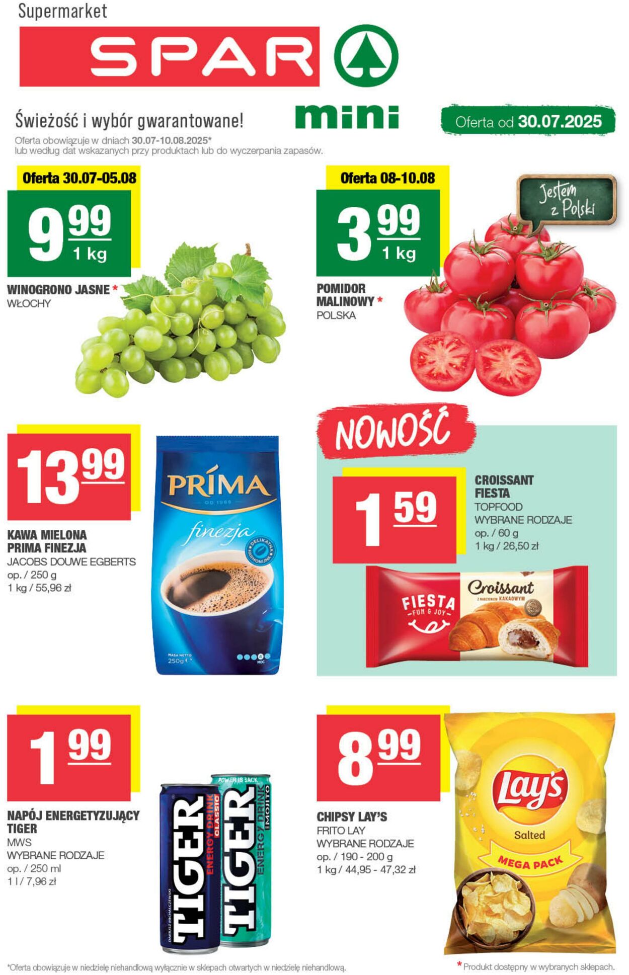 Gazetka Spar 30.07.2025 - 10.08.2025