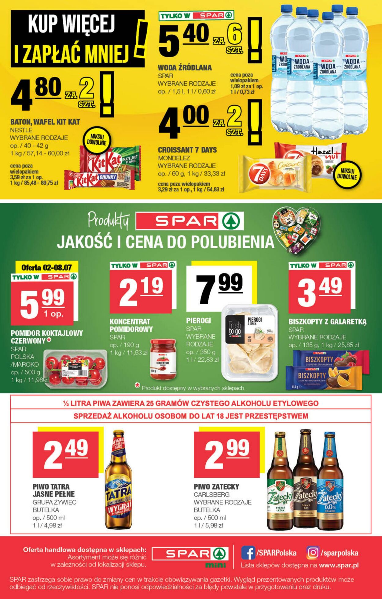 Gazetka Spar 02.07.2025 - 13.07.2025