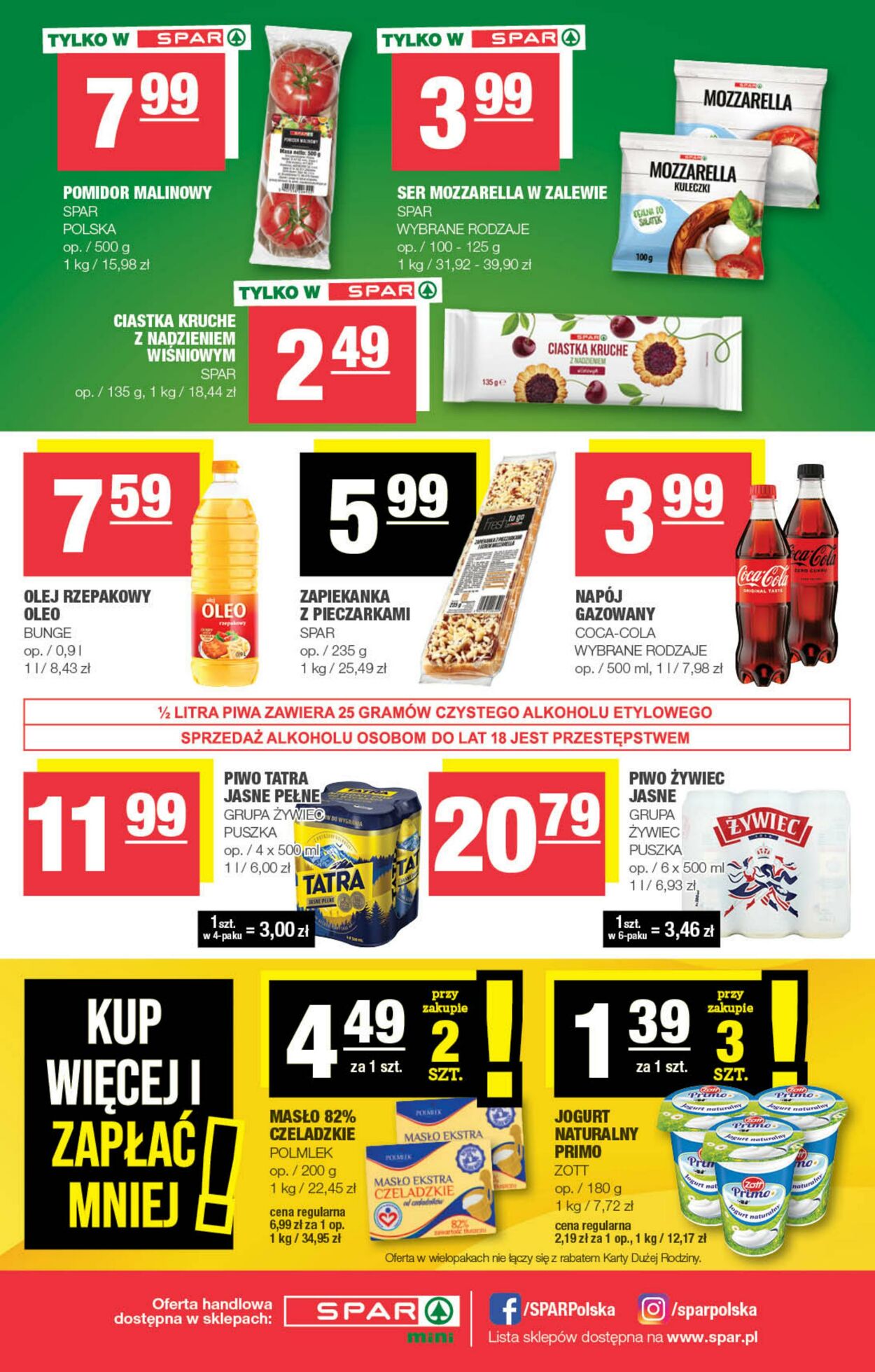 Gazetka Spar 31.05.2023 - 11.06.2023