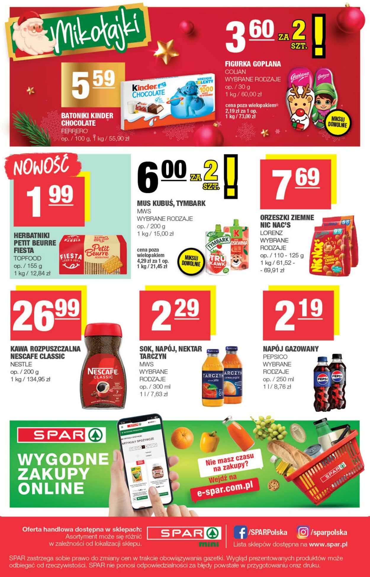 Gazetka Spar 01.12.2025 - 07.12.2025