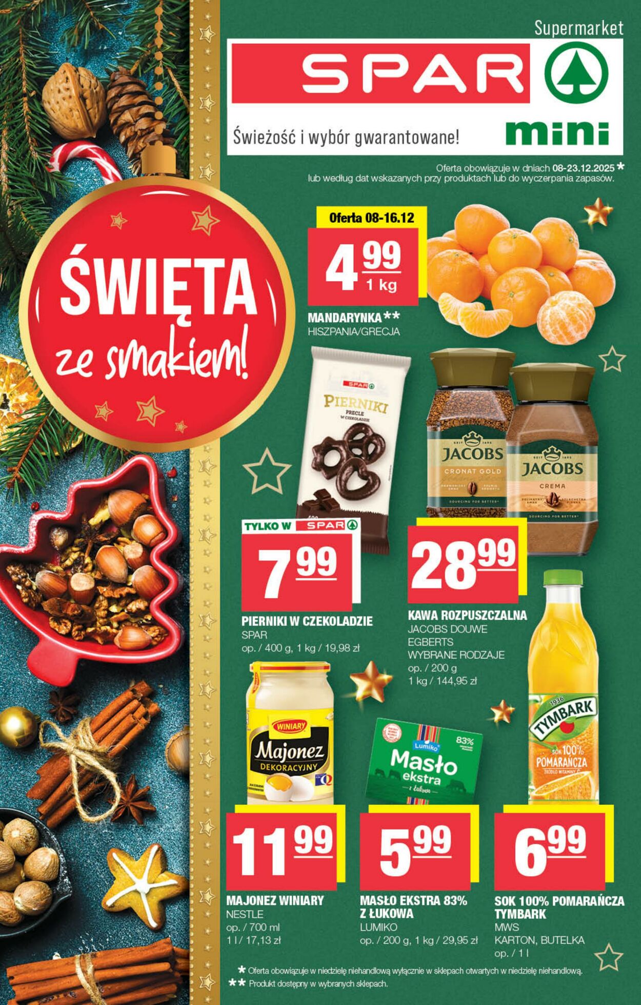 Gazetka Spar 08.12.2025 - 23.12.2025