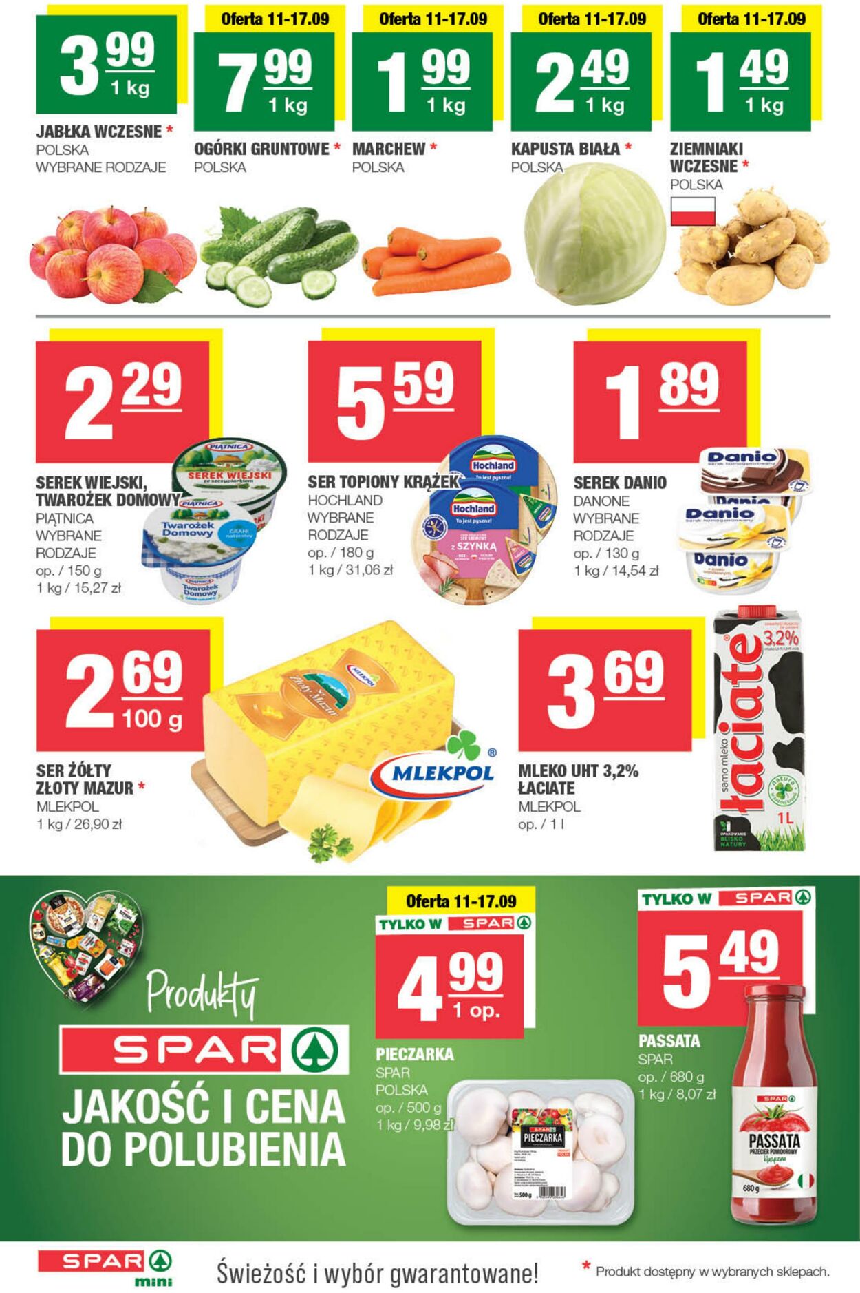 Gazetka Spar 11.09.2024 - 22.09.2024