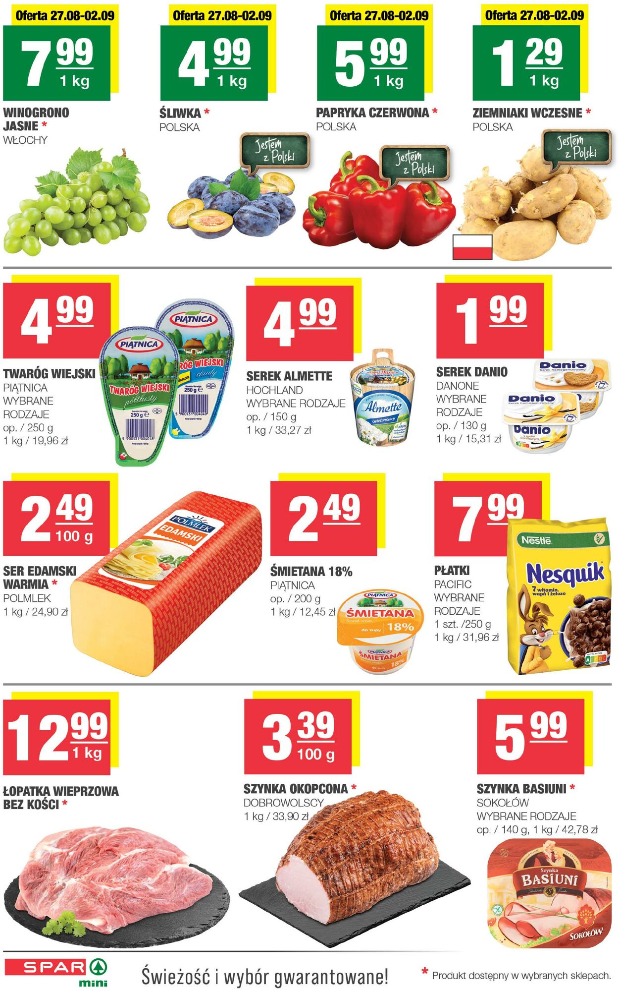 Gazetka Spar 27.08.2025 - 07.09.2025