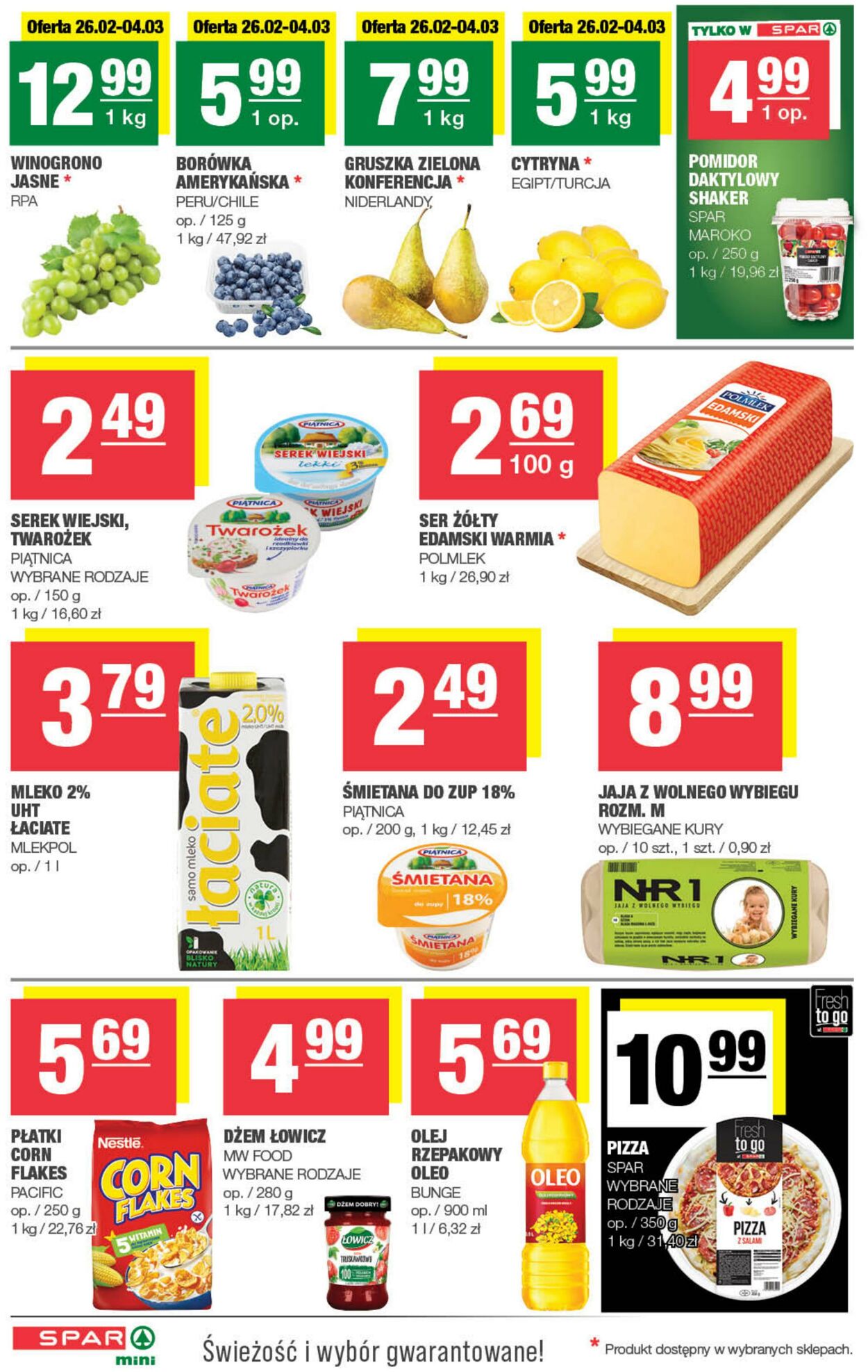 Gazetka Spar 26.02.2025 - 09.03.2025