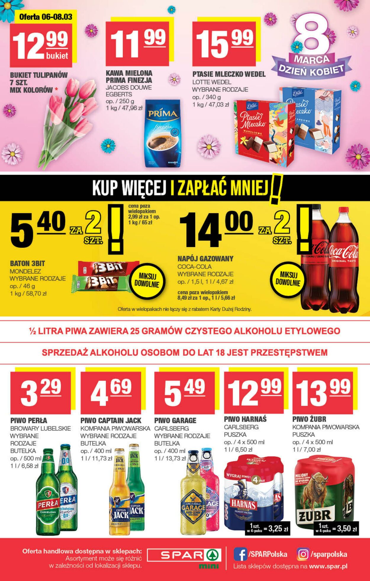 Gazetka Spar 26.02.2025 - 09.03.2025