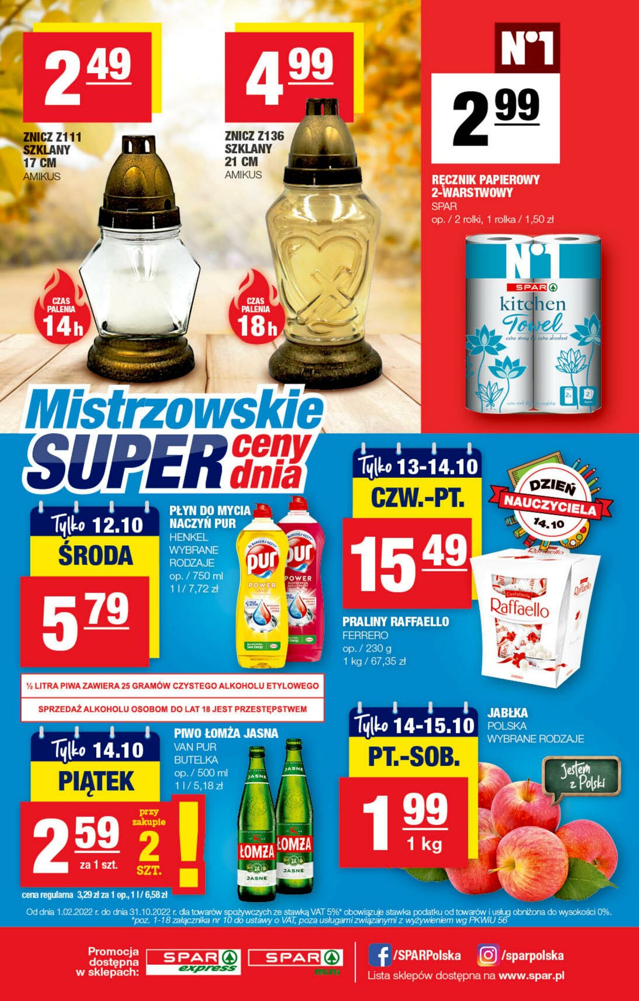 Gazetka Spar 05.10.2022 - 15.10.2022