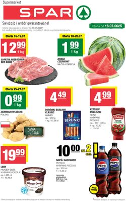 Gazetka Spar 16.07.2025 - 27.07.2025