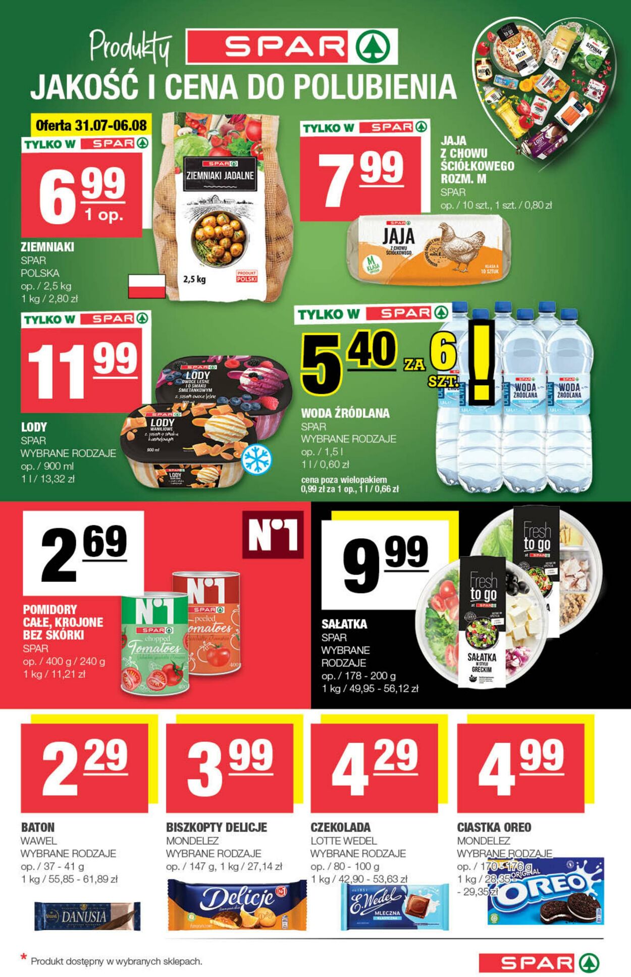 Gazetka Spar 31.07.2024 - 11.08.2024