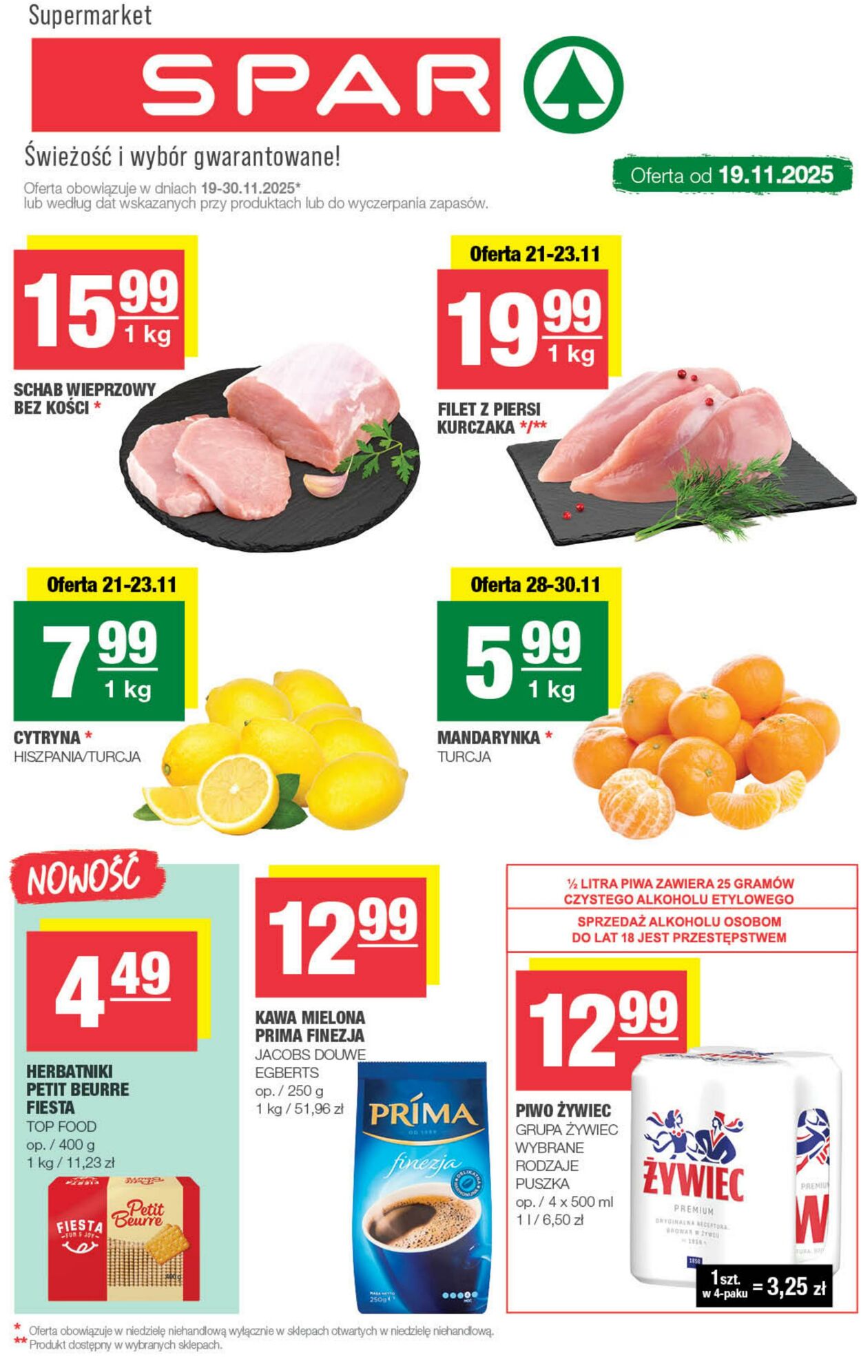 Gazetka Spar 19.11.2025 - 30.11.2025