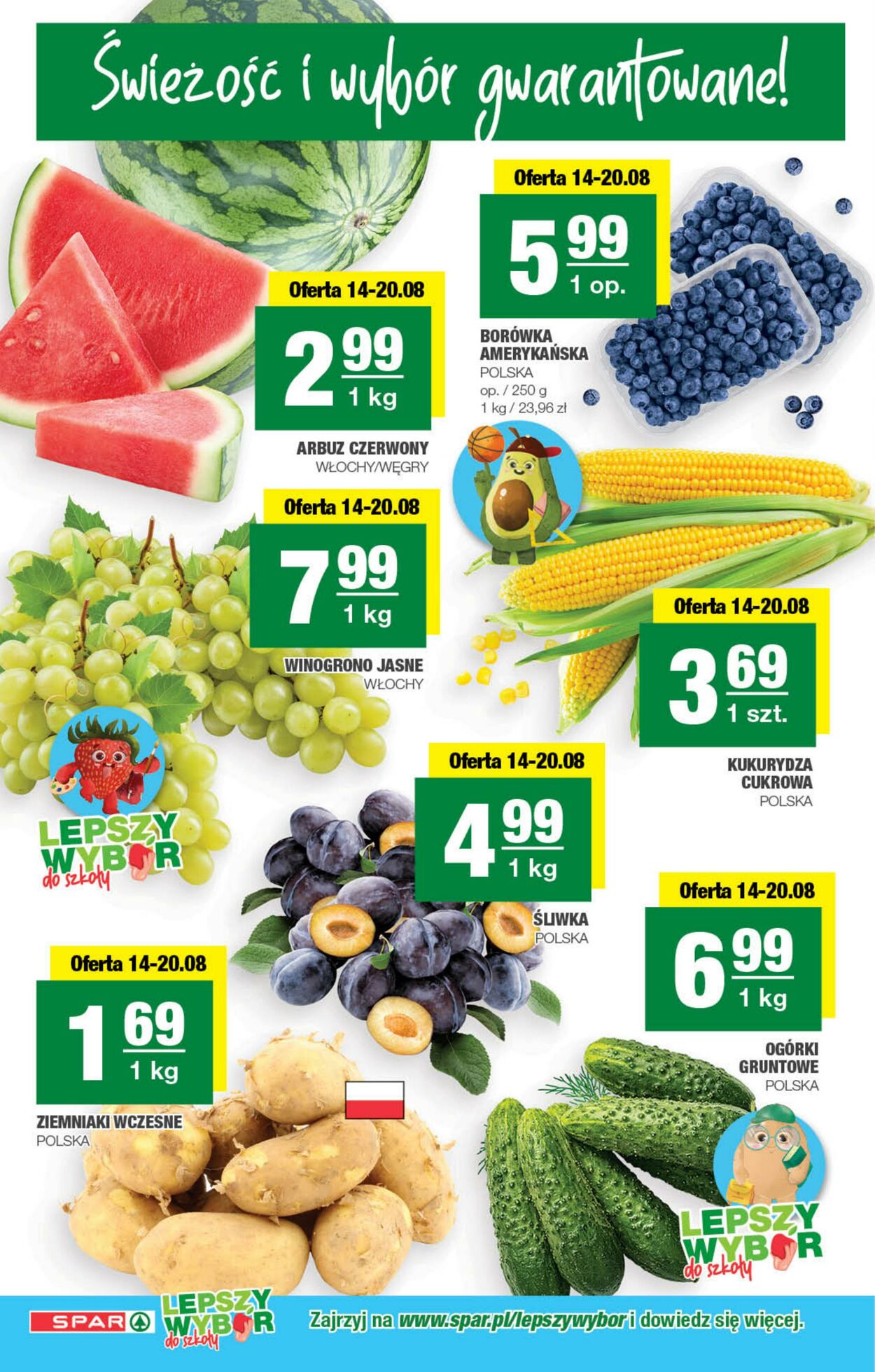 Gazetka Spar 14.08.2024 - 25.08.2024