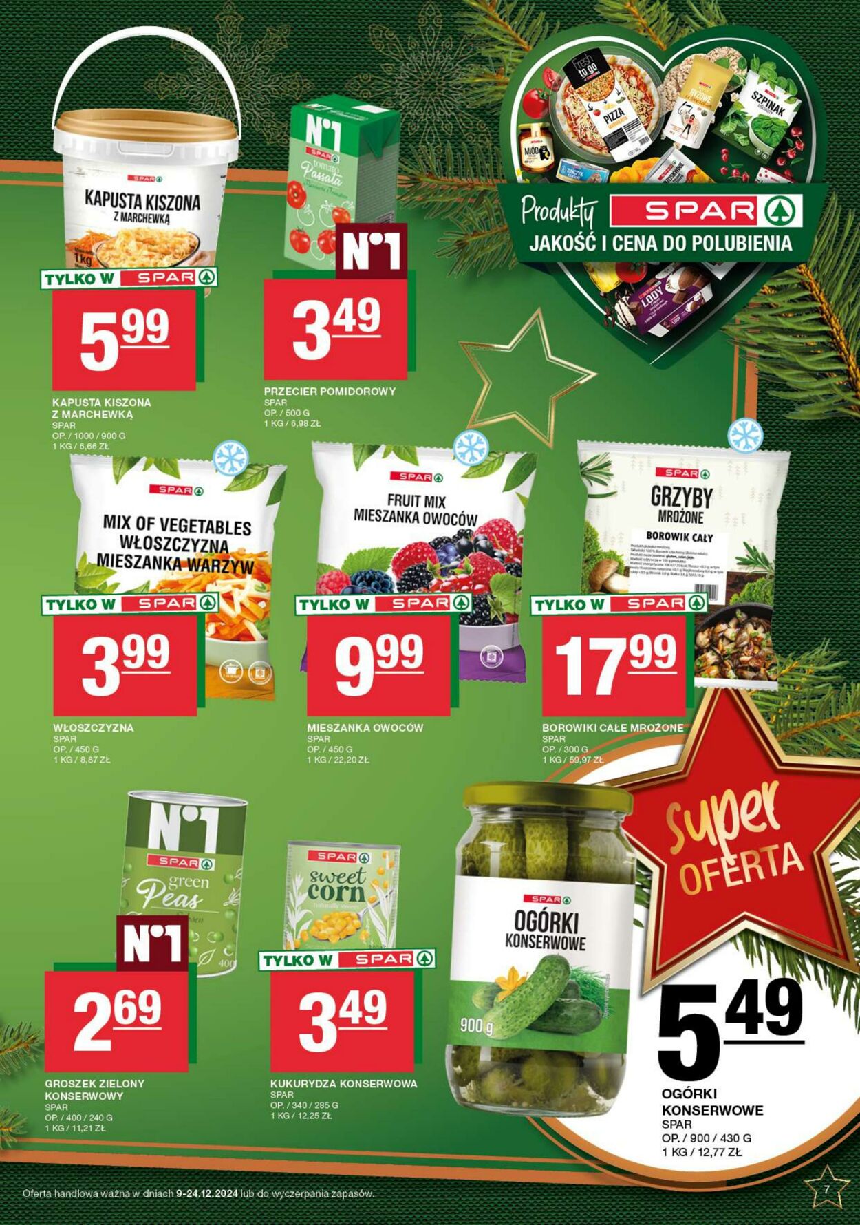 Gazetka Spar 09.12.2024 - 24.12.2024