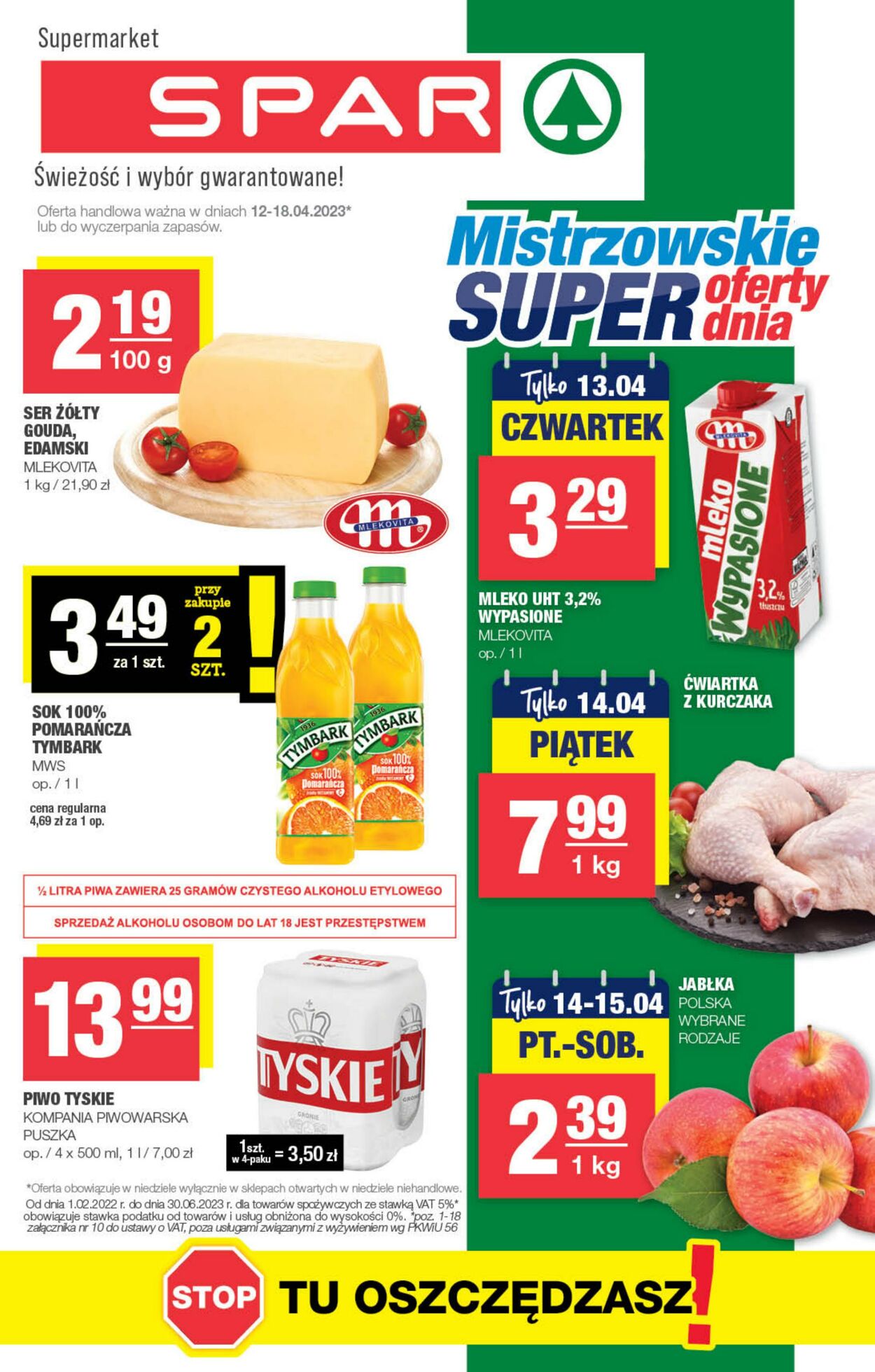 Gazetka Spar 12.04.2023 - 18.04.2023