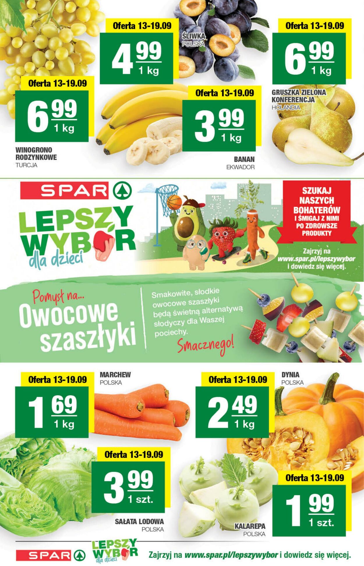 Gazetka Spar 13.09.2023 - 01.10.2023