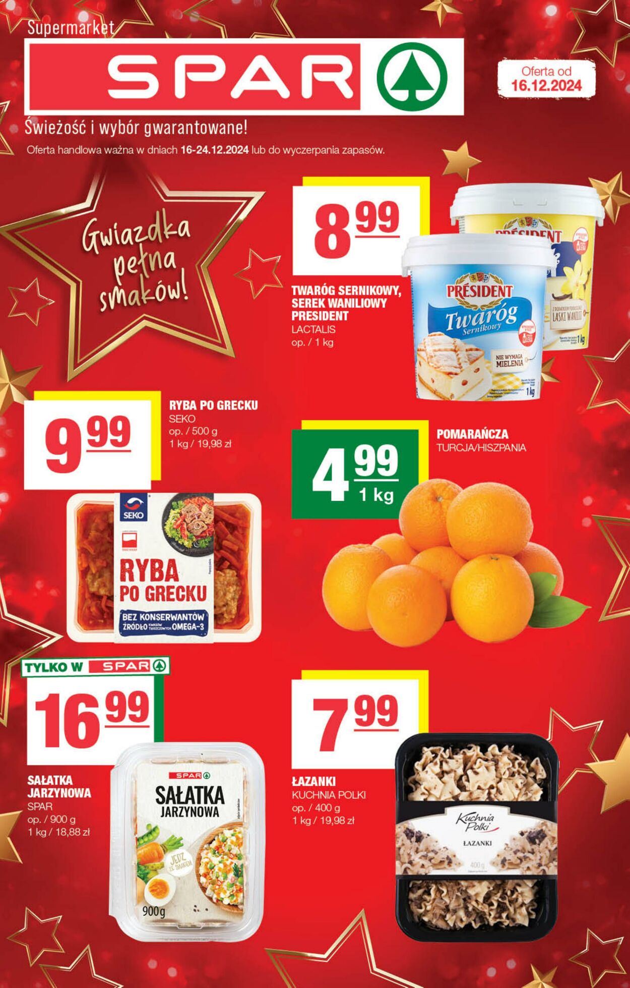 Gazetka Spar 16.12.2024 - 24.12.2024