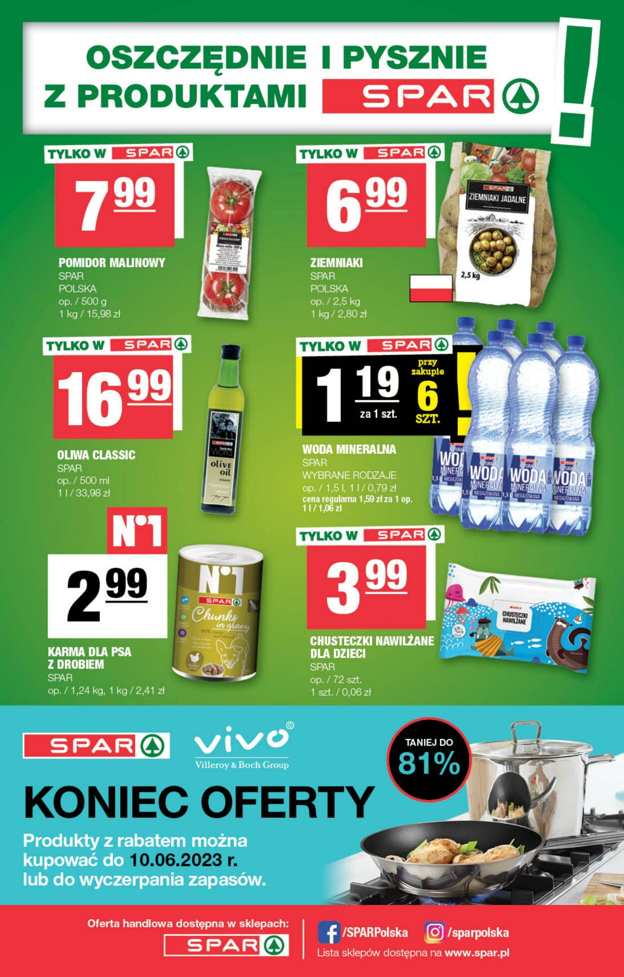 Gazetka Spar 31.05.2023 - 11.06.2023