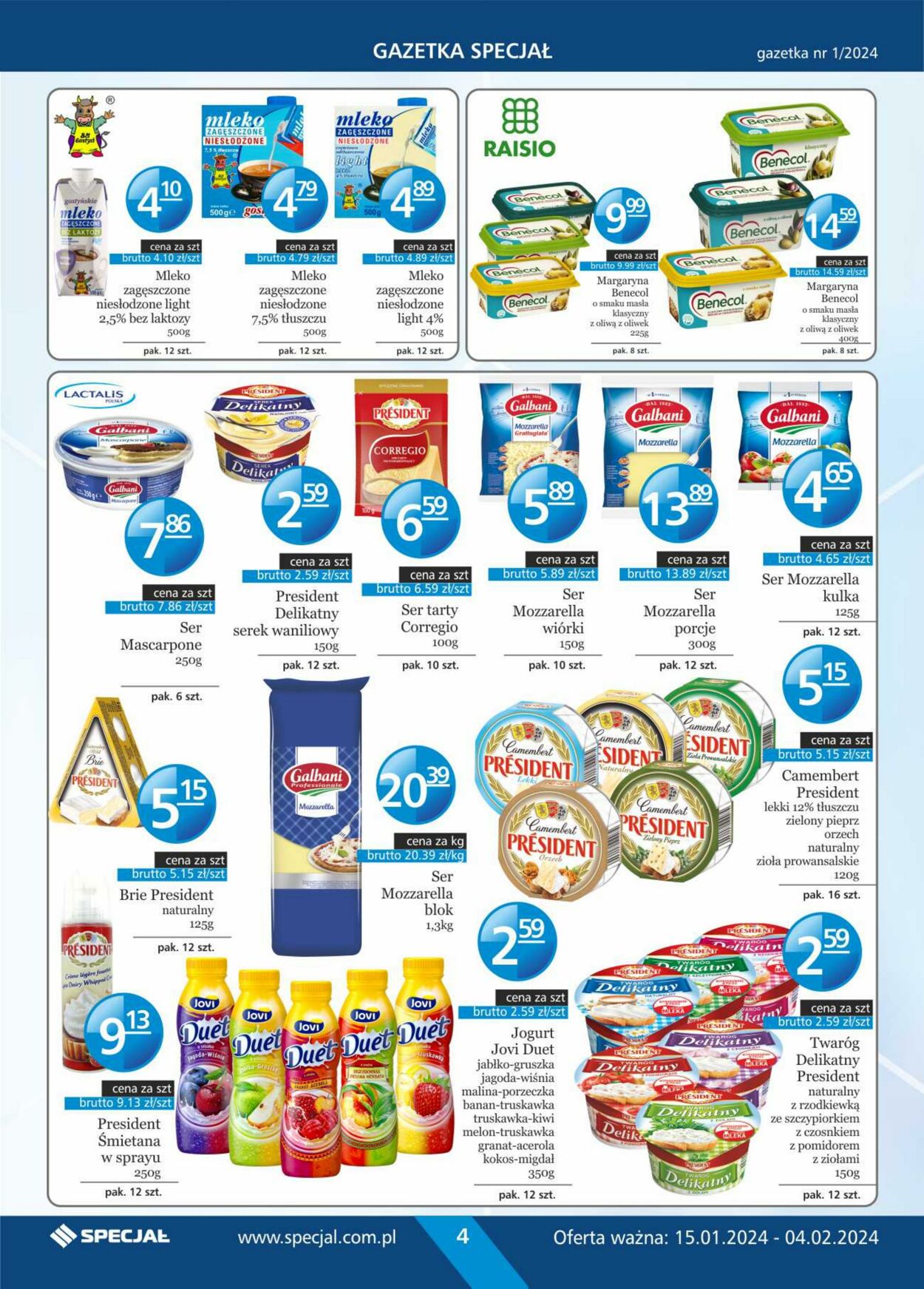 Gazetka Specjał 15.01.2024 - 04.02.2024