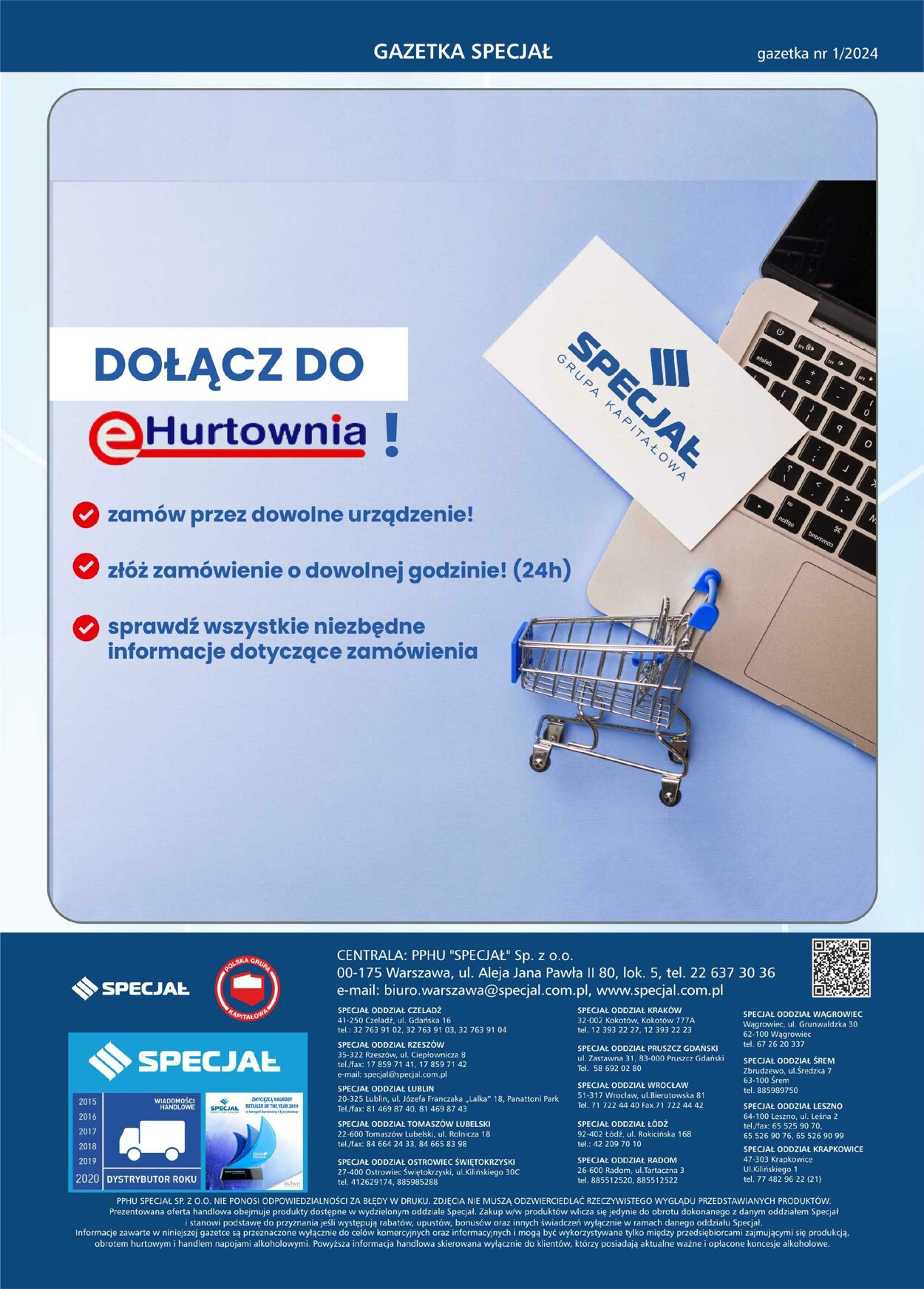 Gazetka Specjał 15.01.2024 - 04.02.2024