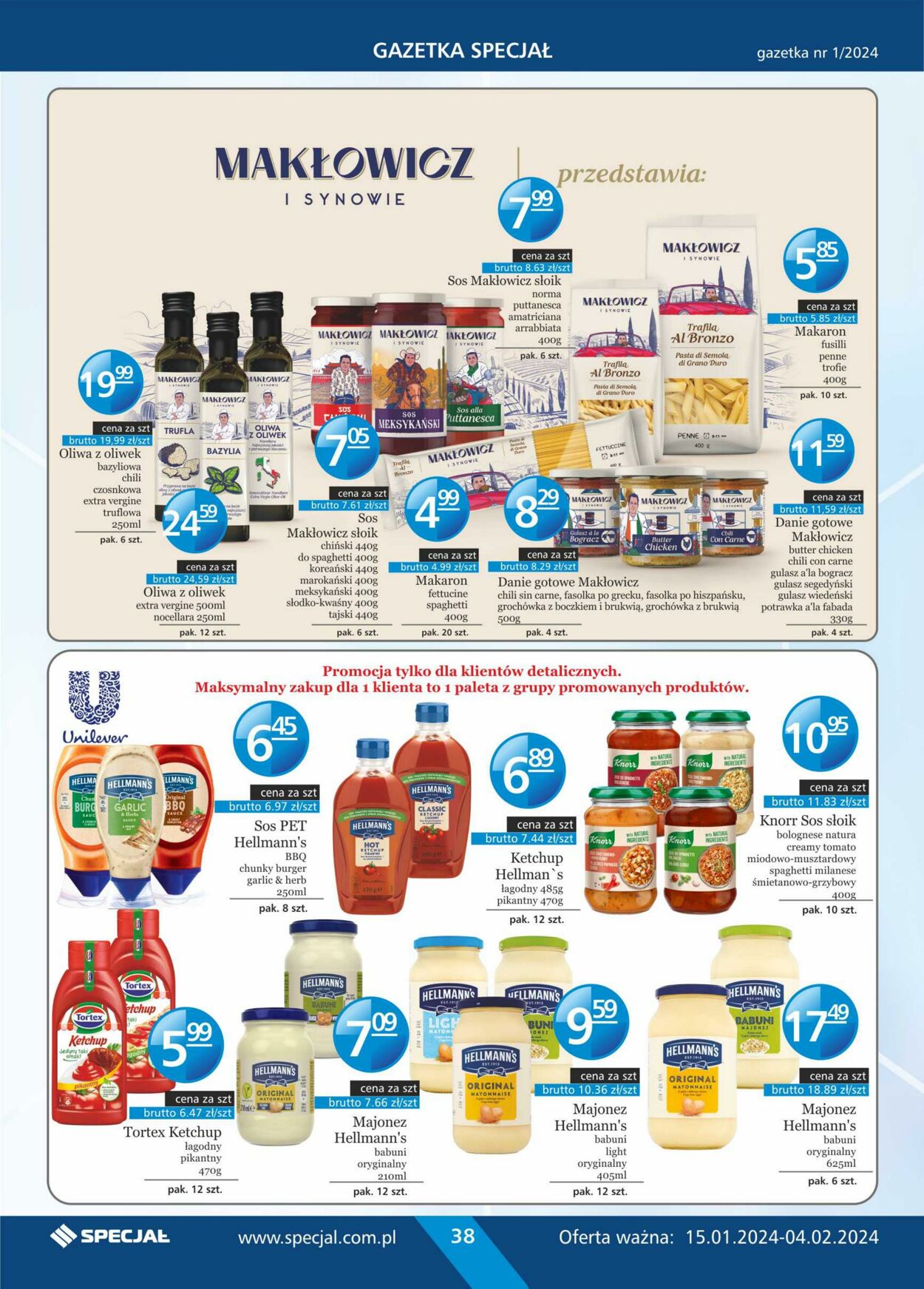 Gazetka Specjał 15.01.2024 - 04.02.2024