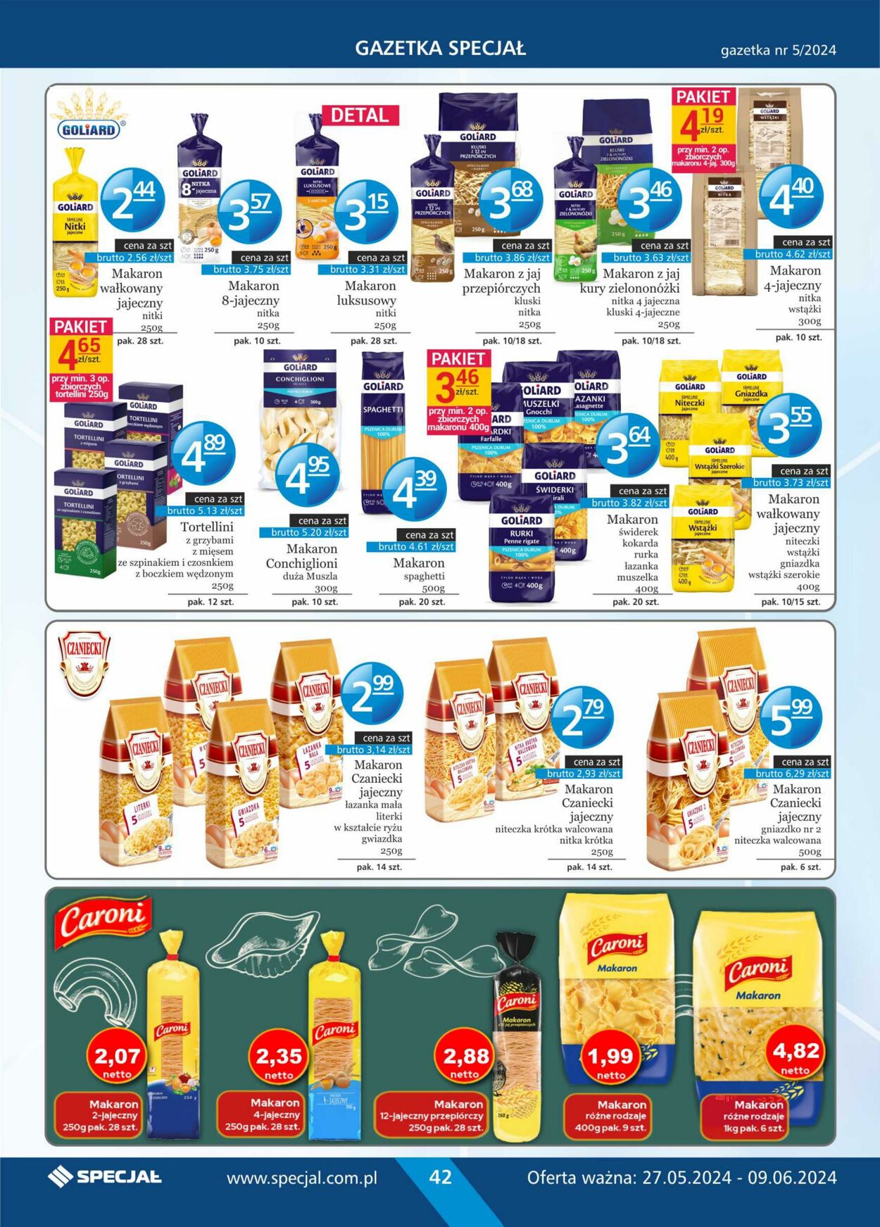 Gazetka Specjał 27.05.2024 - 09.06.2024