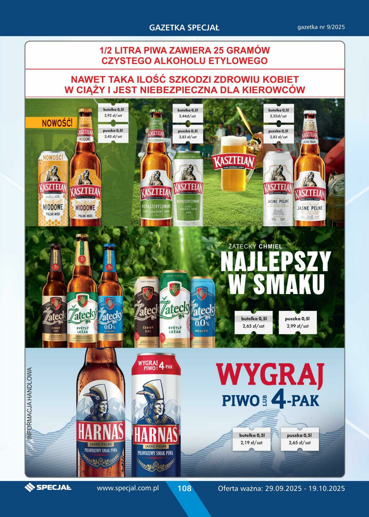 Gazetka Specjał 29.09.2025 - 19.10.2025