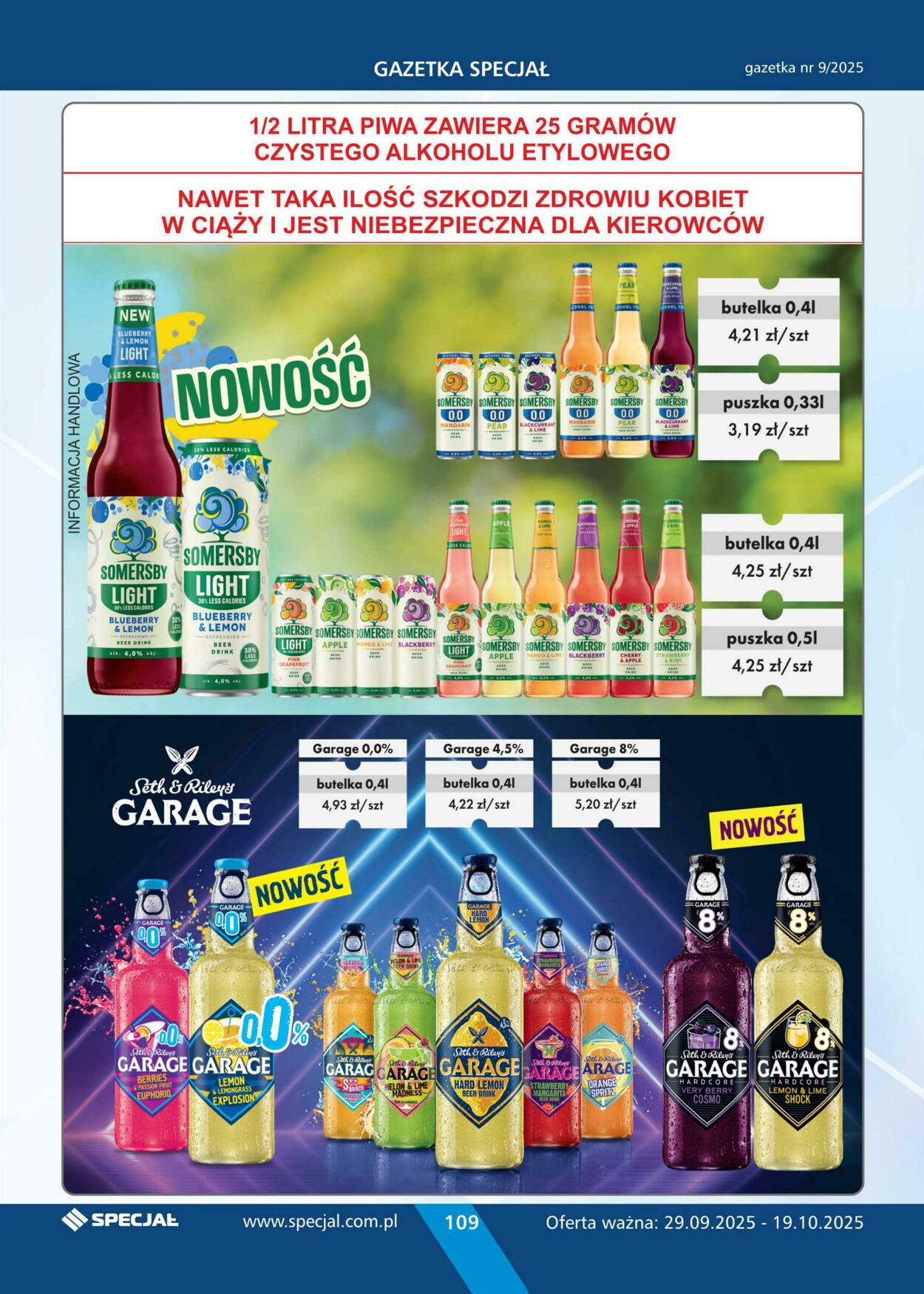 Gazetka Specjał 29.09.2025 - 19.10.2025