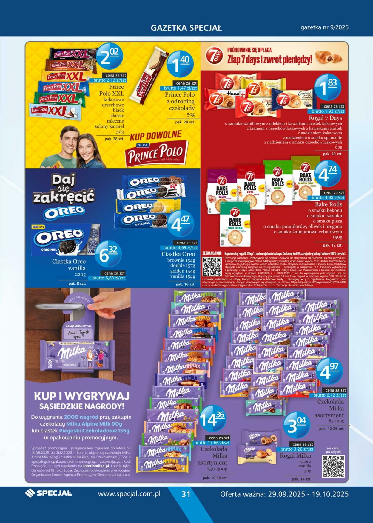 Gazetka Specjał 29.09.2025 - 19.10.2025