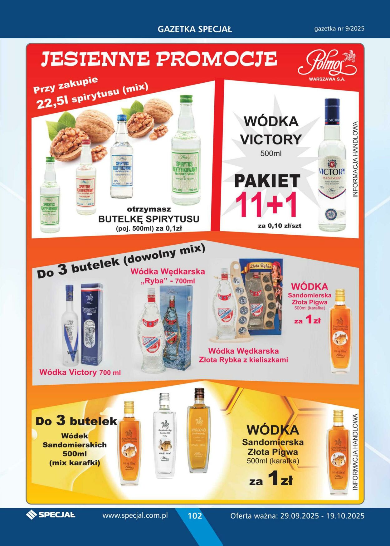 Gazetka Specjał 29.09.2025 - 19.10.2025
