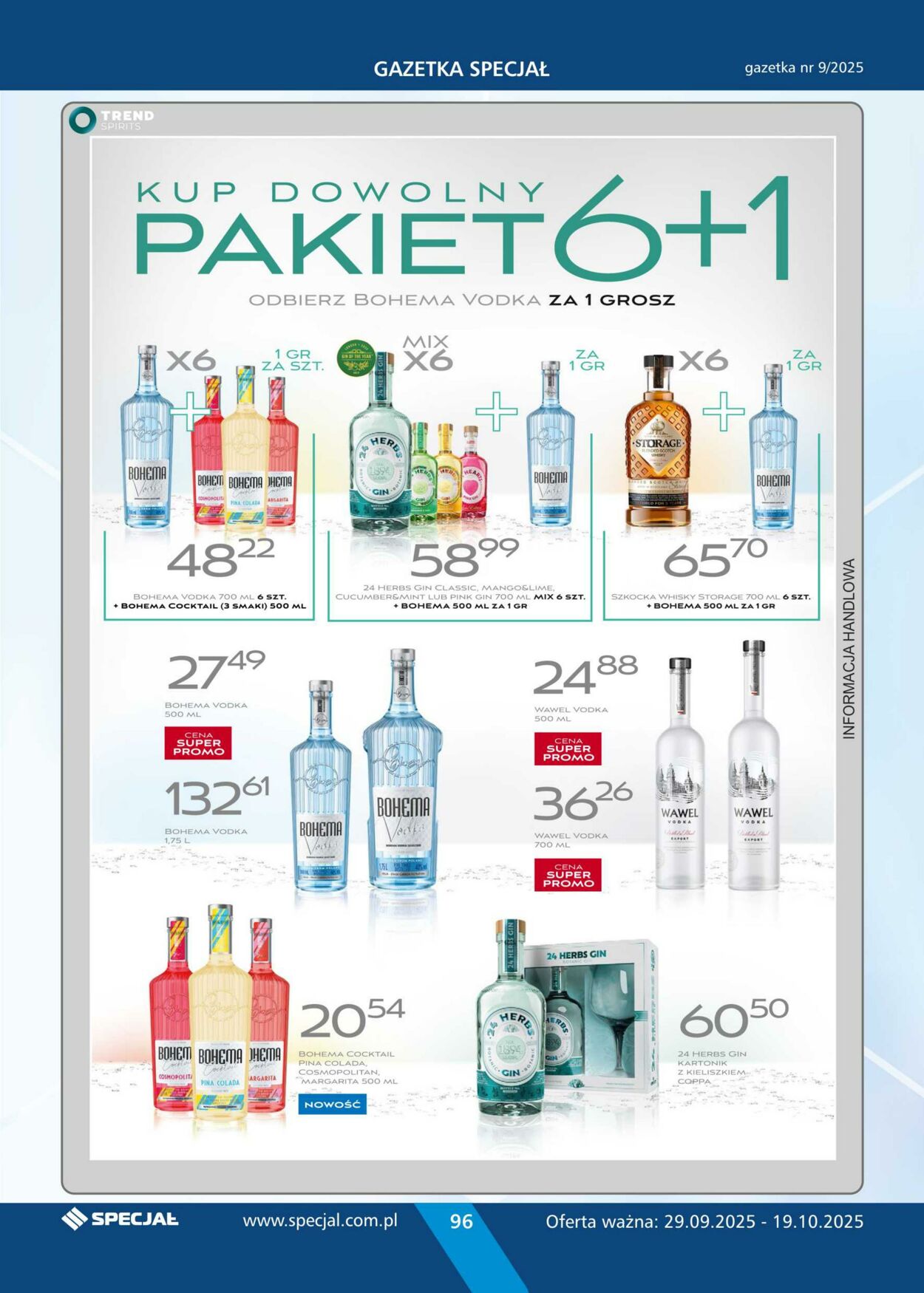 Gazetka Specjał 29.09.2025 - 19.10.2025