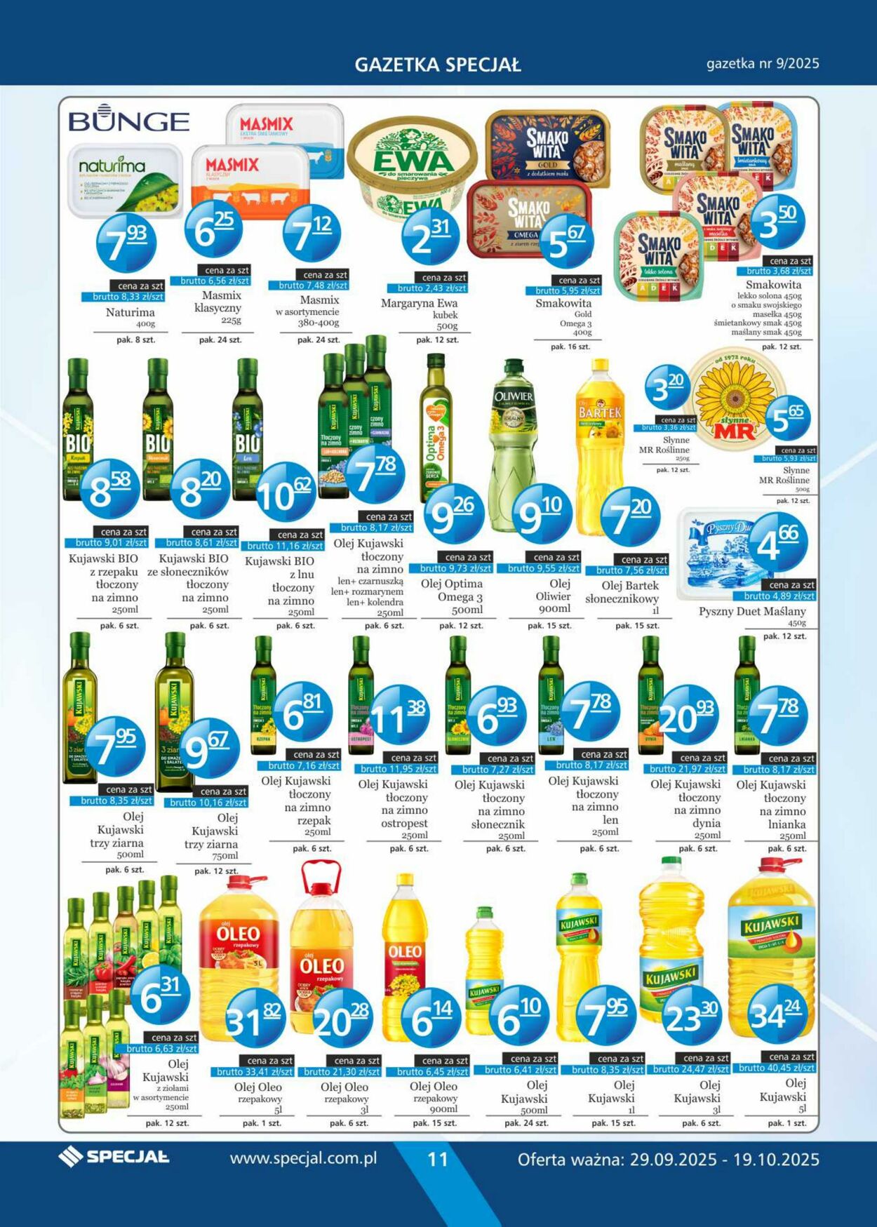 Gazetka Specjał 29.09.2025 - 19.10.2025