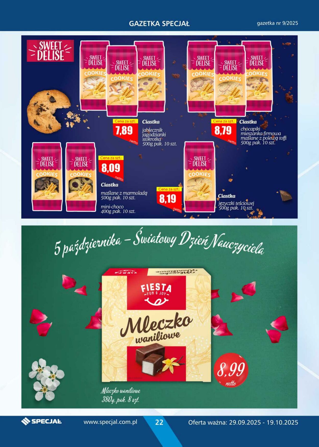 Gazetka Specjał 29.09.2025 - 19.10.2025