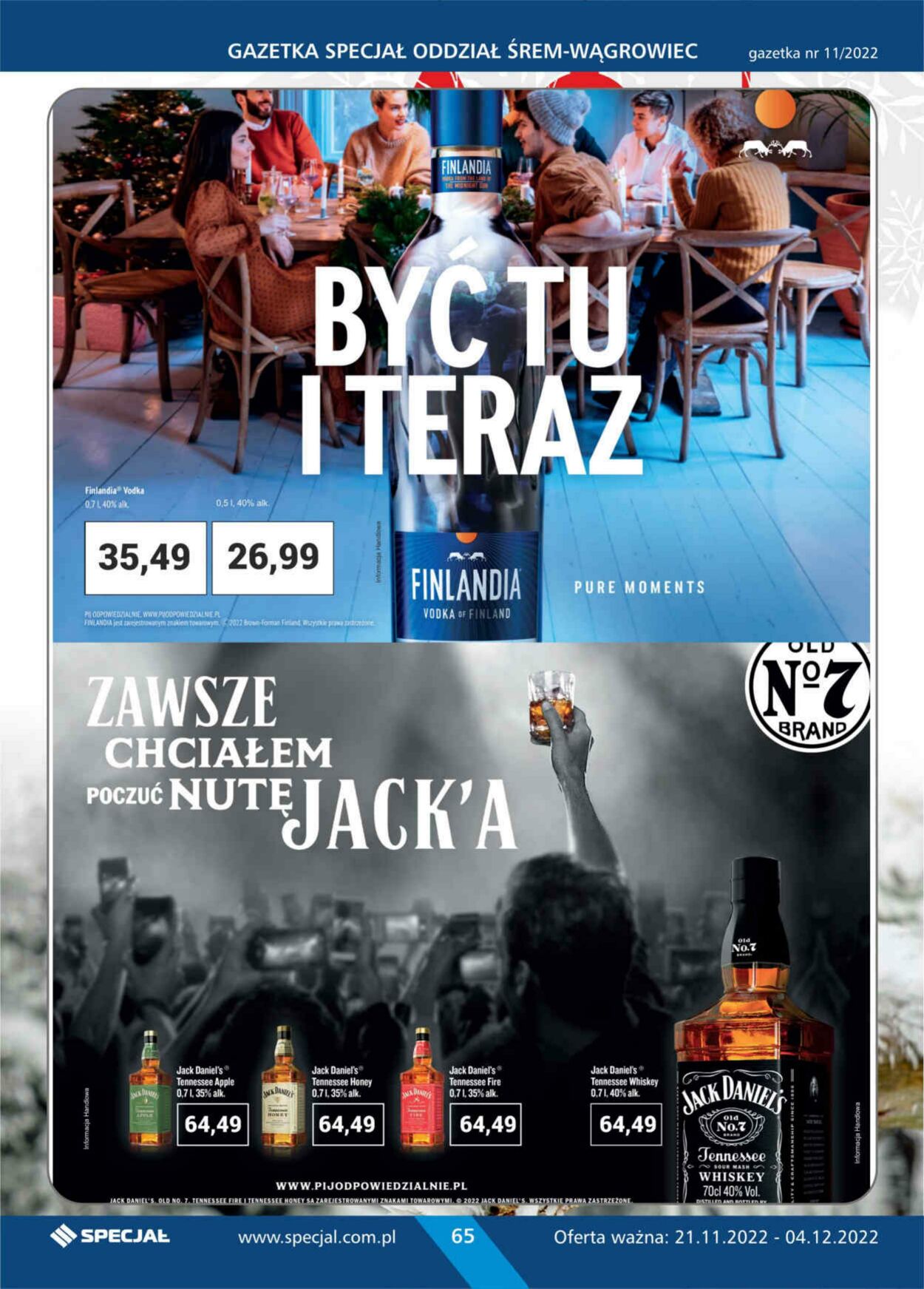 Gazetka Specjał 21.11.2022 - 04.12.2022