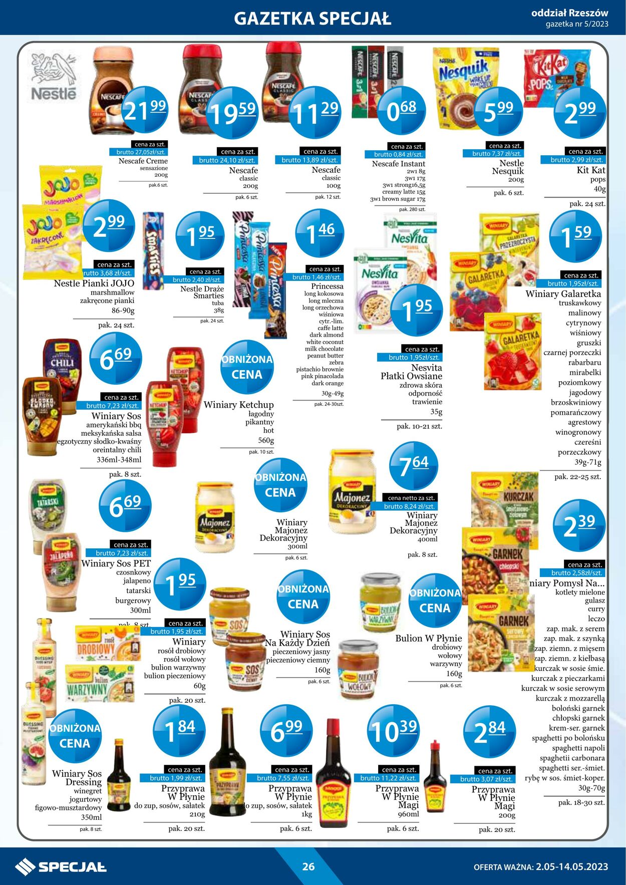 Gazetka Specjał 02.05.2023 - 14.05.2023