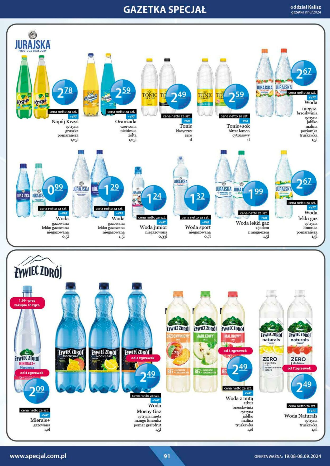 Gazetka Specjał 19.08.2024 - 08.09.2024