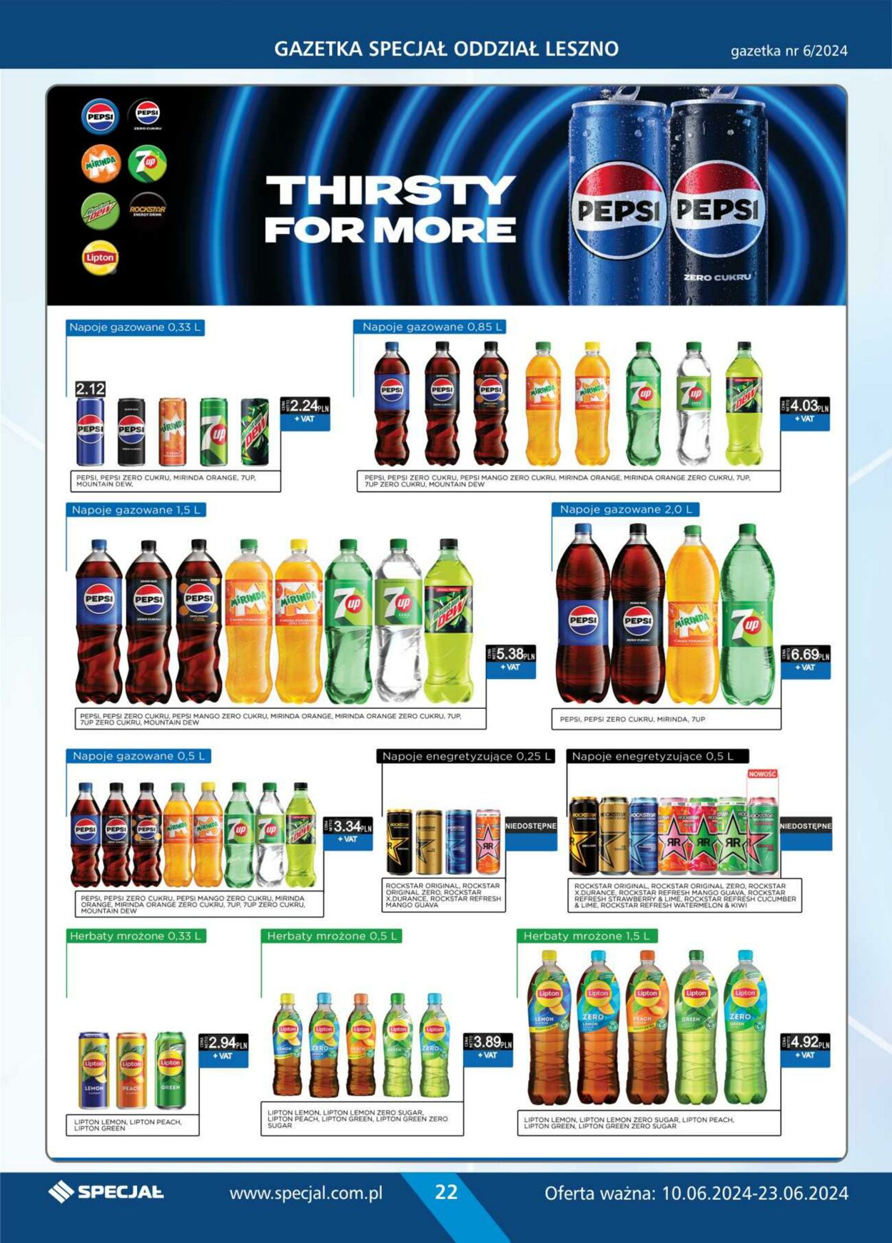 Gazetka Specjał 10.06.2024 - 23.06.2024