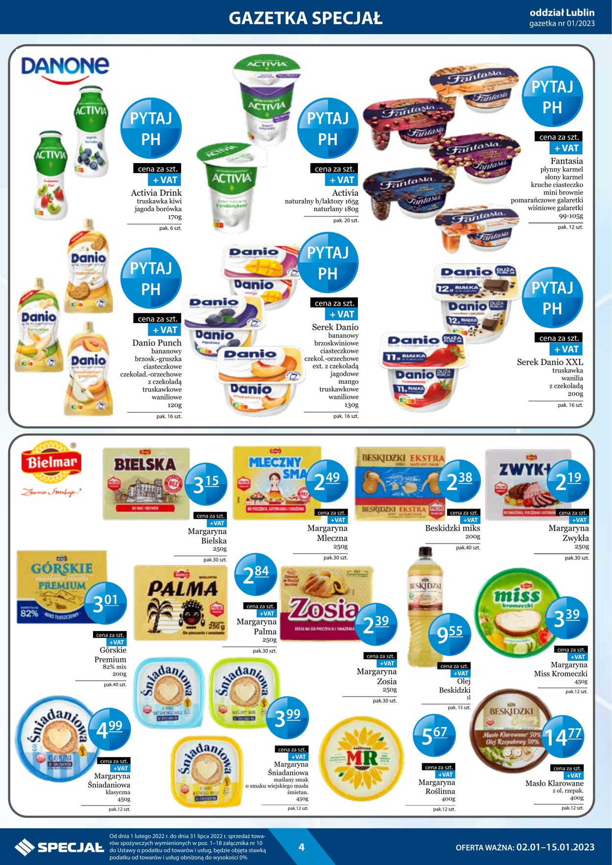 Gazetka Specjał 02.01.2023 - 15.01.2023