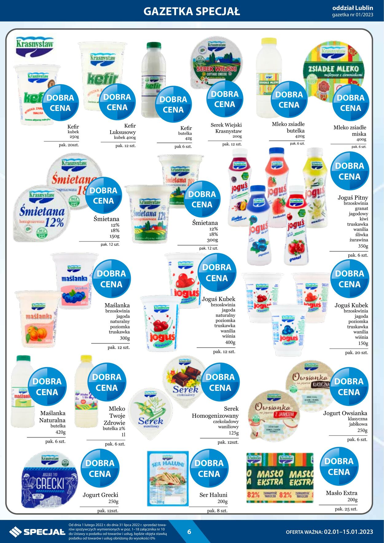 Gazetka Specjał 02.01.2023 - 15.01.2023