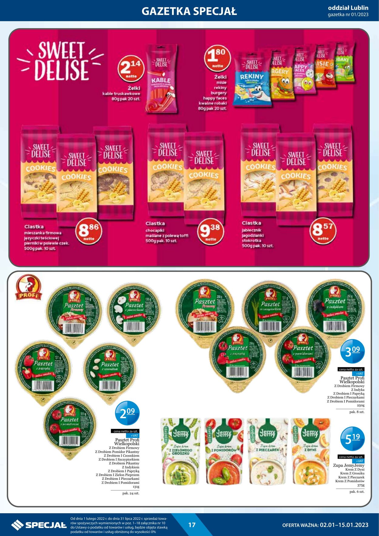 Gazetka Specjał 02.01.2023 - 15.01.2023