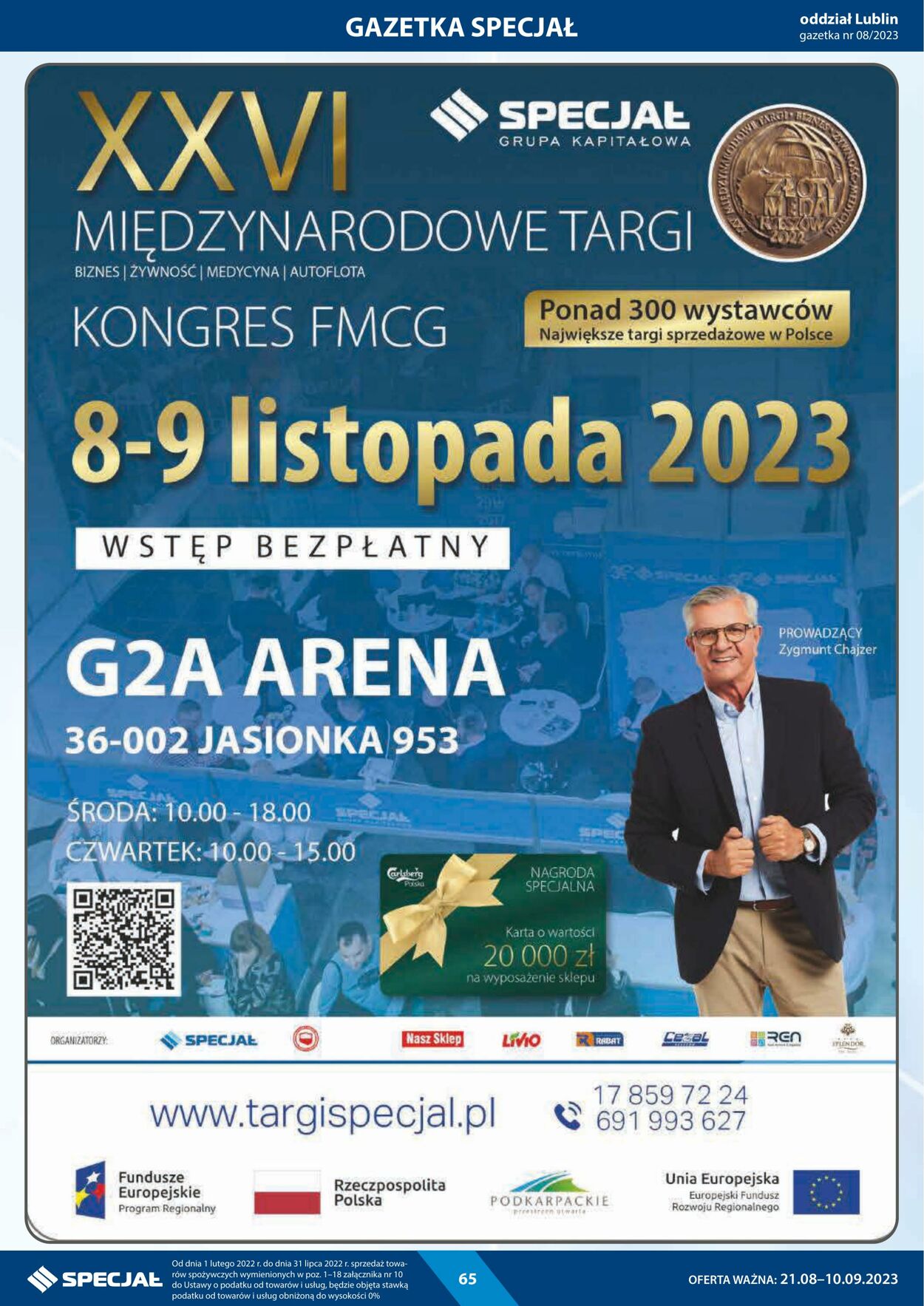 Gazetka Specjał 21.08.2023 - 10.09.2023