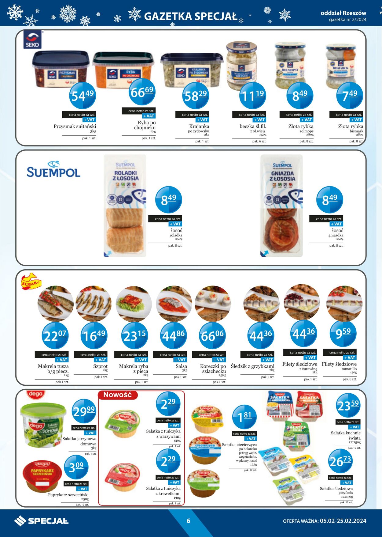 Gazetka Specjał 05.02.2024 - 25.02.2024