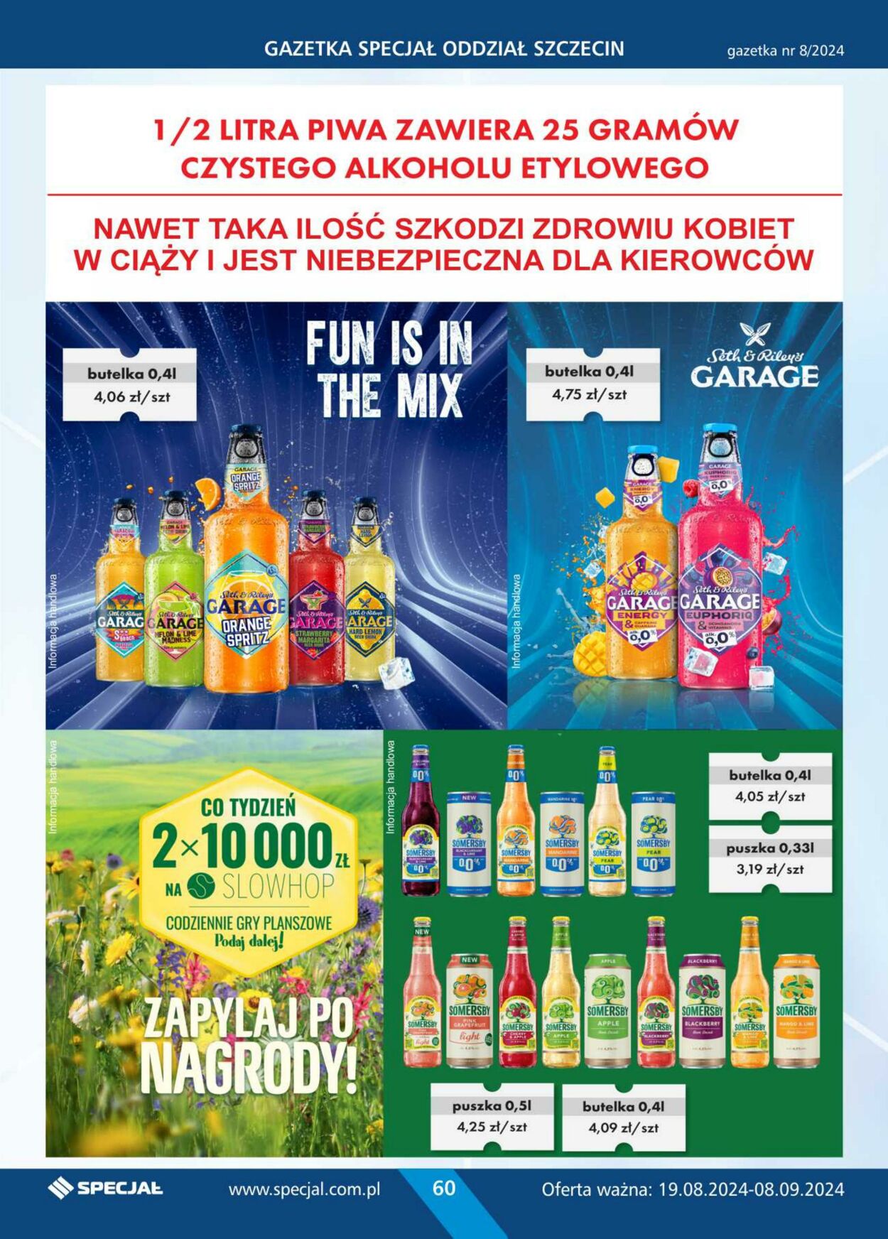 Gazetka Specjał 19.08.2024 - 08.09.2024