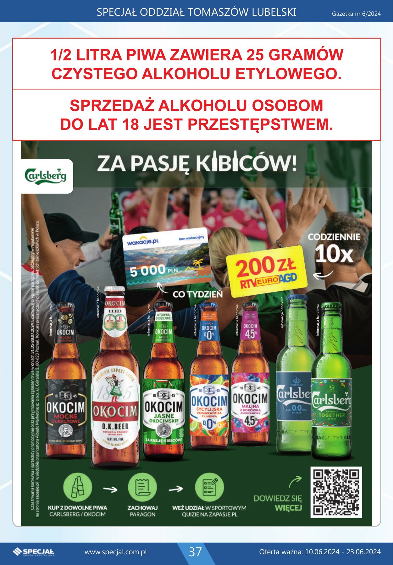 Gazetka Specjał 10.06.2024 - 23.06.2024