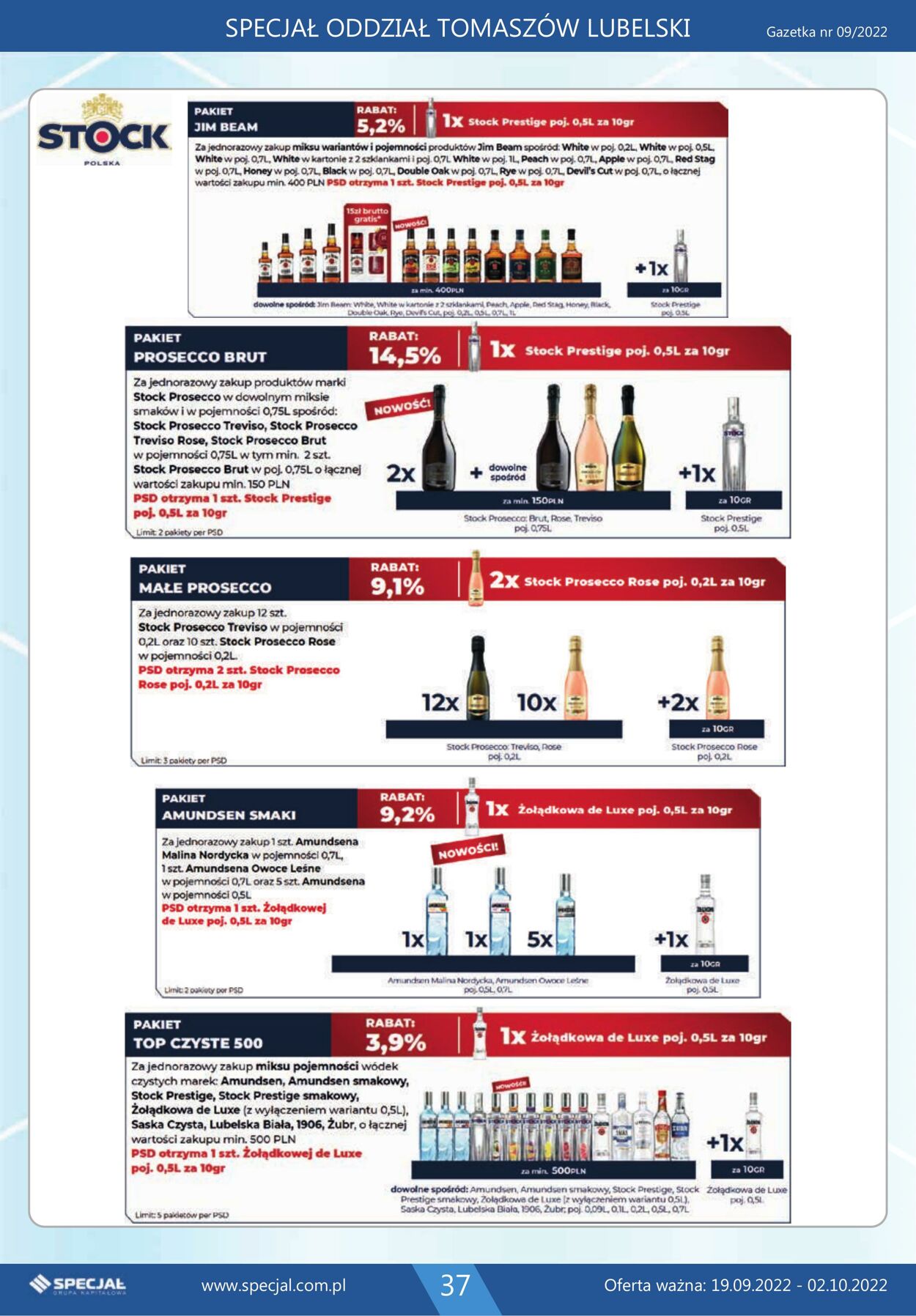 Gazetka Specjał 19.09.2022 - 02.10.2022