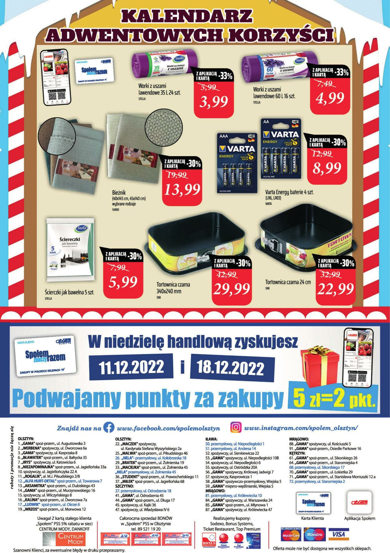 Gazetka Społem 08.12.2022 - 19.12.2022