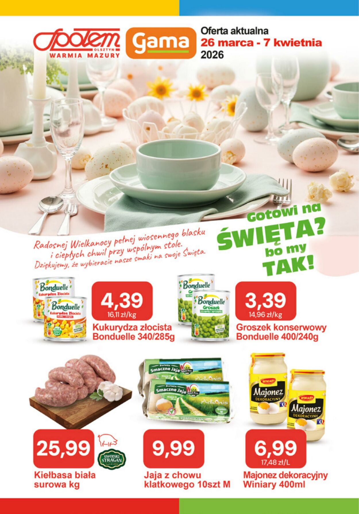 Gazetka Społem 25.03.2026 - 02.04.2026